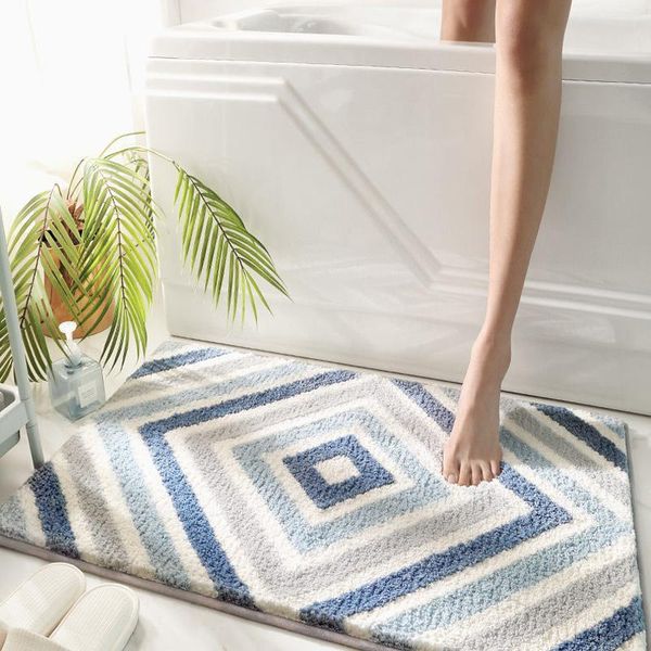 carpets geometric square patterns carpet bathroom non-slip mats flocking water absorption rugs rectangle thick soft foot pads doormat
carpets geometric square patterns carpet bathroom non-slip mats flocking water absorption rugs rectangle thick soft foot pads doormat