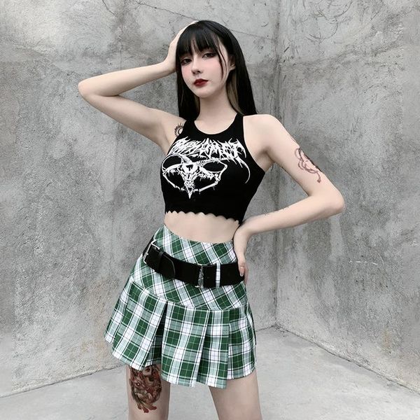 skirts women summer mini-dress, plaid/solid color high waist pleated skirt with side zipper for girls, Black
skirts women summer mini-dress, plaid/solid color high waist pleated skirt with side zipper for girls, Black