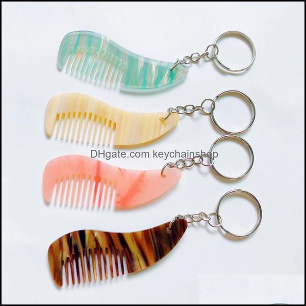 keychains fashion accessories mini acetate combs portable men women travel hair brush leopard print styling decorative keyring drop delivery, Silver
keychains fashion accessories mini acetate combs portable men women travel hair brush leopard print styling decorative keyring drop delivery, Silver