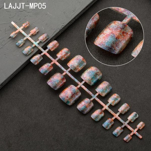 false nails 24tips/pc square toe acrylic uv gel press on toenails 2021 designs summer artificial full cover manicure diy pedicure, Red;gold
false nails 24tips/pc square toe acrylic uv gel press on toenails 2021 designs summer artificial full cover manicure diy pedicure, Red;gold