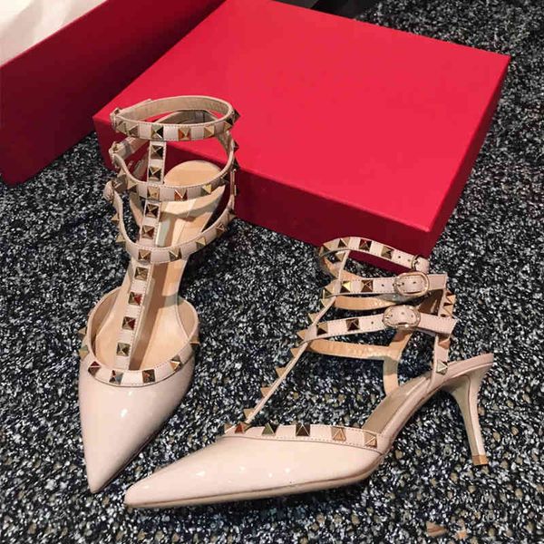 dress shoes mouth pointed shallow shoes women's 19 t-strap rivet high heels baotou buckle fashion joker 21q8, Black
dress shoes mouth pointed shallow shoes women's 19 t-strap rivet high heels baotou buckle fashion joker 21q8, Black