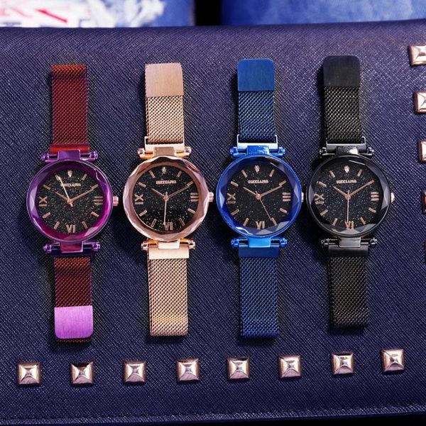 wristwatches starry sky magnetic women's watches ladies rose gold watch female girl's wristwatch relogio feminino drop, Slivery;brown
wristwatches starry sky magnetic women's watches ladies rose gold watch female girl's wristwatch relogio feminino drop, Slivery;brown