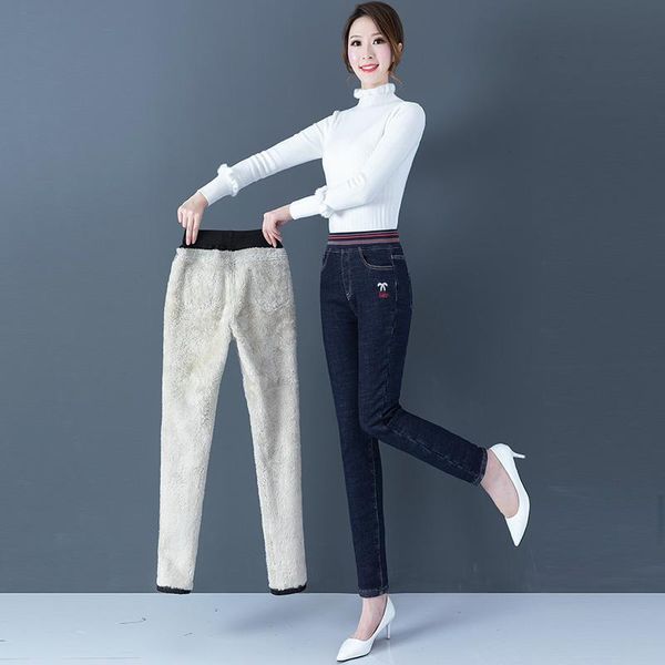 women's pants & capris jeans thicken winter for women slim large elastic high waist trouser oversized thin leg pant velvet big size 5xl, Black;white
women's pants & capris jeans thicken winter for women slim large elastic high waist trouser oversized thin leg pant velvet big size 5xl, Black;white
