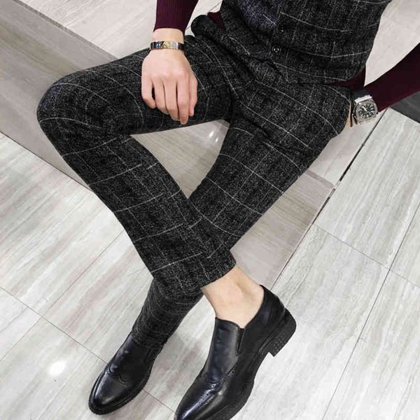 men's pants 2021 men's formal plaid pants, fashion wedding , brand, novelty, Black
men's pants 2021 men's formal plaid pants, fashion wedding , brand, novelty, Black