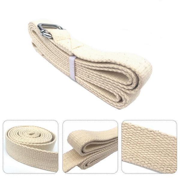 stretch yoga strap durable pure cotton exercise straps adjustable d-ring buckle gives flexibility for resistance bands
stretch yoga strap durable pure cotton exercise straps adjustable d-ring buckle gives flexibility for resistance bands