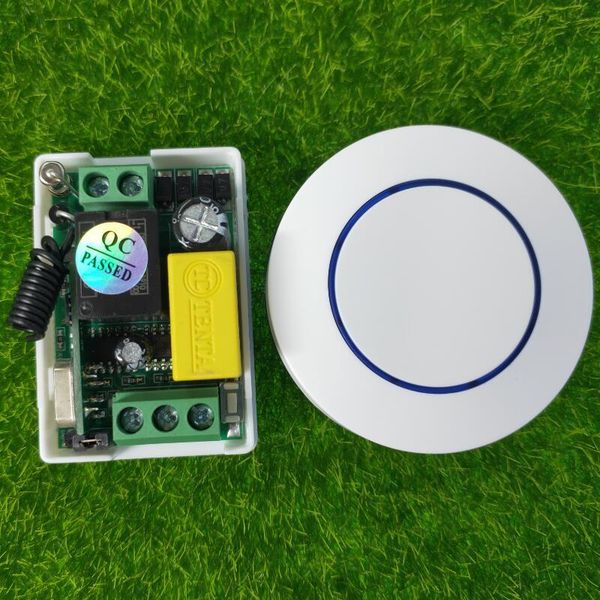 smart home control ac 220 v 10 a 1 channel transmitter + receiver learning code wall button 315/433mhz lighting lamp power on off
smart home control ac 220 v 10 a 1 channel transmitter + receiver learning code wall button 315/433mhz lighting lamp power on off