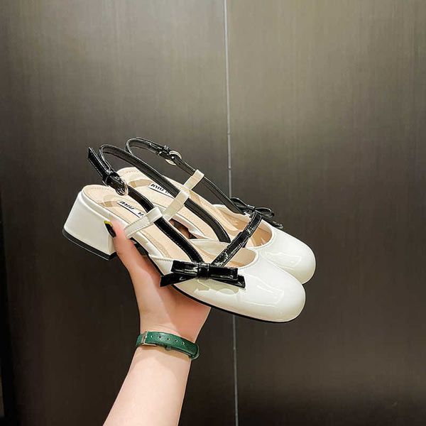 2021 summer new miu family square head thick heel mary jane bow sandals baotou high heel retro net red shoes ysj, Black
2021 summer new miu family square head thick heel mary jane bow sandals baotou high heel retro net red shoes ysj, Black