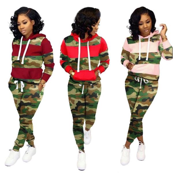 two piece dress upsurge camouflage casual style hoodies full sleeve long pants waist braid tracksuits women 2 set d5066, White
two piece dress upsurge camouflage casual style hoodies full sleeve long pants waist braid tracksuits women 2 set d5066, White