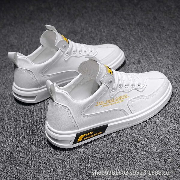 casual shoes men's shoes 2021 spring new small white leather korean fashion casual men's board solid color front lace up phff, Black
casual shoes men's shoes 2021 spring new small white leather korean fashion casual men's board solid color front lace up phff, Black