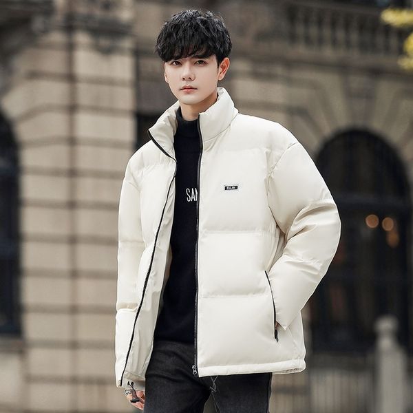 down jacket men's stand collar short 2021 winter new bread suit men's and women's same thick coat trend, Black
down jacket men's stand collar short 2021 winter new bread suit men's and women's same thick coat trend, Black