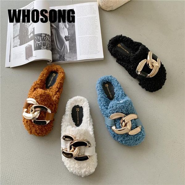 women slippers girls chain slides woman fur flats ladies outside shoes female black brand mules fashion zapatos de mujer
women slippers girls chain slides woman fur flats ladies outside shoes female black brand mules fashion zapatos de mujer