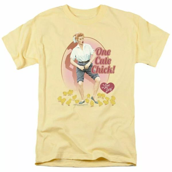 i love lucy cute chick logo t shirt lucy mens licensed classic tv banana, White;black
i love lucy cute chick logo t shirt lucy mens licensed classic tv banana, White;black