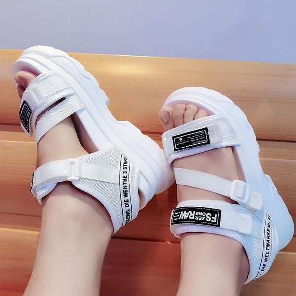 sandals super thick bottom summer woman platform wedges hook loop button barrow band non slip females shoes 2021 sew comfortable, Black
sandals super thick bottom summer woman platform wedges hook loop button barrow band non slip females shoes 2021 sew comfortable, Black