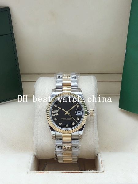 7 color selection casual asian 2813 watch 278274 31mm ladies business automatic stainless steel watches gift, Slivery;brown
7 color selection casual asian 2813 watch 278274 31mm ladies business automatic stainless steel watches gift, Slivery;brown