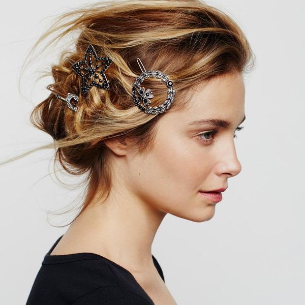 hair clips & barrettes rhinestone lady crystal clip alloy geometric retro five-pointed star round, Golden;silver
hair clips & barrettes rhinestone lady crystal clip alloy geometric retro five-pointed star round, Golden;silver