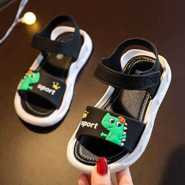 summer boys cartoon sandals soft bottom elementary school children shoes baby cartoon cute dinosaur beach sandals 210713, Black;red
summer boys cartoon sandals soft bottom elementary school children shoes baby cartoon cute dinosaur beach sandals 210713, Black;red