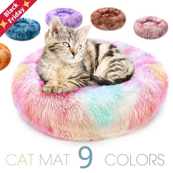 cat beds & furniture round bed warm sleeping nest soft long plush for dogs basket pet products cushion mat house animals sofa
cat beds & furniture round bed warm sleeping nest soft long plush for dogs basket pet products cushion mat house animals sofa
