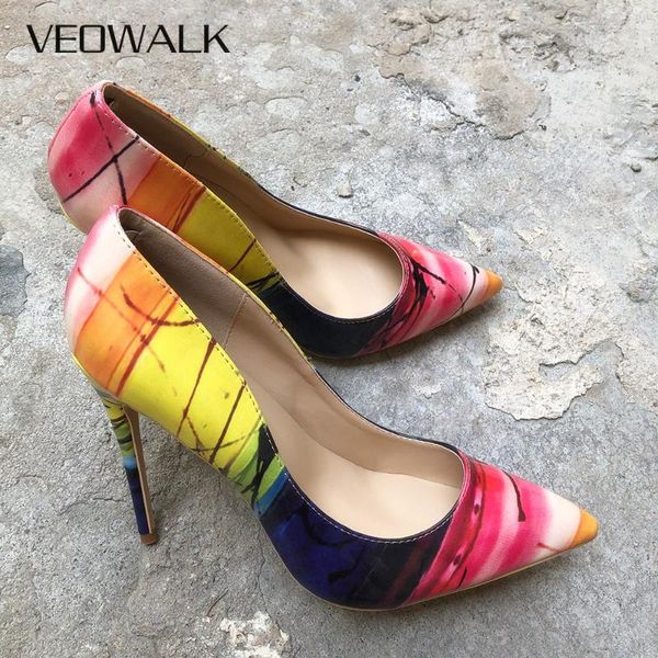 veowalk tropical colorful women extremely high heels ladies fashion pointed toe stilettos pumps low cut slip on party shoes dress, Black
veowalk tropical colorful women extremely high heels ladies fashion pointed toe stilettos pumps low cut slip on party shoes dress, Black