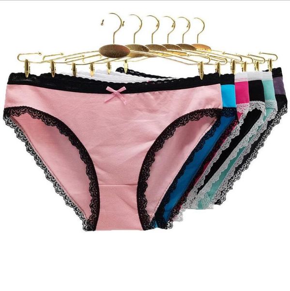 women's panties 5 pcs lot culotte femme women lace ladies cotton soft briefs set comfort s lingerie arrival 2021, Black;pink
women's panties 5 pcs lot culotte femme women lace ladies cotton soft briefs set comfort s lingerie arrival 2021, Black;pink