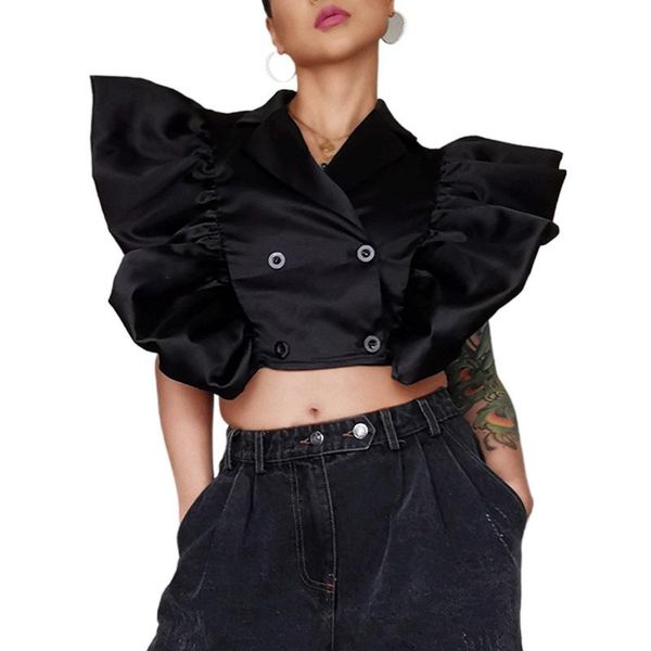 women's vests black vest waistcoat solid women fashion korean outwear 2021 spring summer girls sleeveless ol work short xc741, Black;white
women's vests black vest waistcoat solid women fashion korean outwear 2021 spring summer girls sleeveless ol work short xc741, Black;white