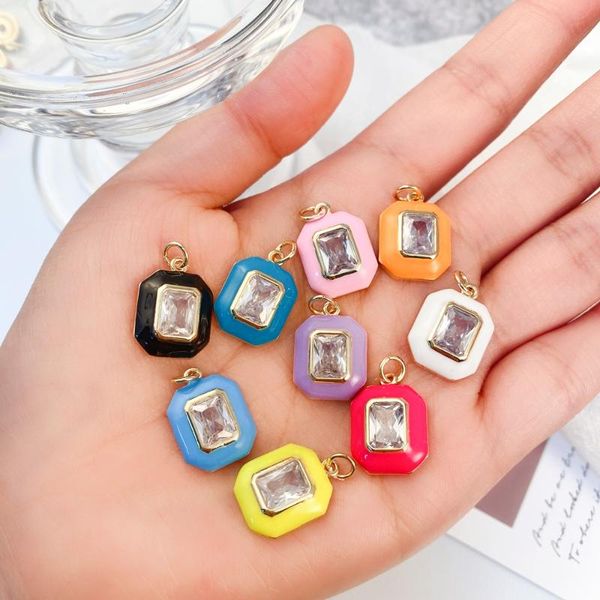 charms juya handicraft enamel supplies handamde cubic zirconia pendant accessories for diy luxury collar jewelry making, Bronze;silver
charms juya handicraft enamel supplies handamde cubic zirconia pendant accessories for diy luxury collar jewelry making, Bronze;silver