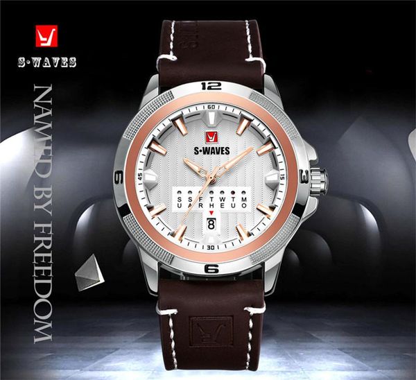 wristwatches fashion classic simple calendar quartz men's watch, Slivery;brown
wristwatches fashion classic simple calendar quartz men's watch, Slivery;brown