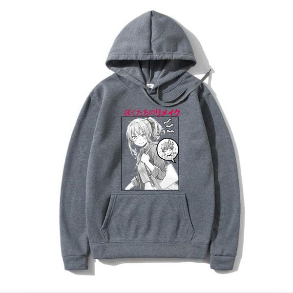men's hoodies & sweatshirts japanese anime remake our life printed for men and women long sleeve outerwears hooded, Black
men's hoodies & sweatshirts japanese anime remake our life printed for men and women long sleeve outerwears hooded, Black