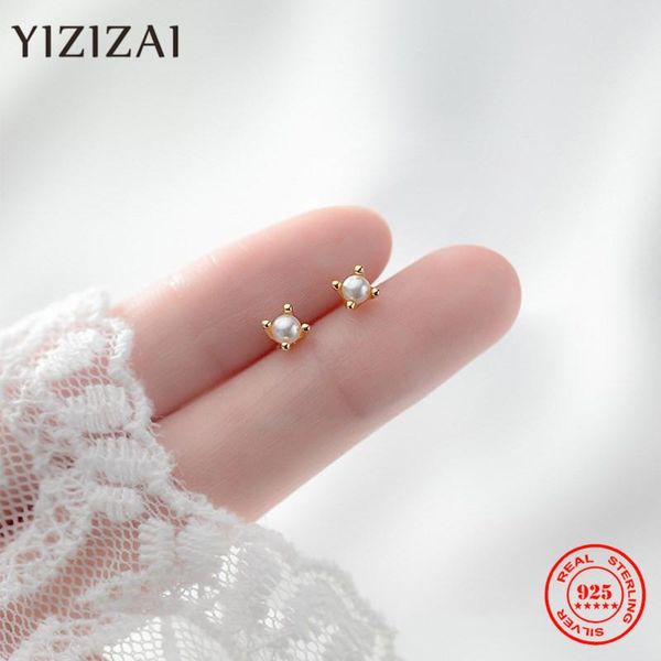 trendy minimalist real 100% 925 sterling silver mini small crown pearl stud earrings for women student teen jewelry gift, Golden;silver
trendy minimalist real 100% 925 sterling silver mini small crown pearl stud earrings for women student teen jewelry gift, Golden;silver