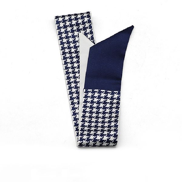 luxury designer design scarf women scarve fashion alphabet printed handbag scarfs neckties hair bundles polyester material size:6*100cm, Blue;gray
luxury designer design scarf women scarve fashion alphabet printed handbag scarfs neckties hair bundles polyester material size:6*100cm, Blue;gray