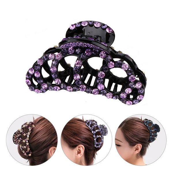 hair clips & barrettes colorful rhinestone acrylic claw clamp fashion classic spring hairpin lady elegant jewelry gift hollow out large clip, Golden;silver
hair clips & barrettes colorful rhinestone acrylic claw clamp fashion classic spring hairpin lady elegant jewelry gift hollow out large clip, Golden;silver