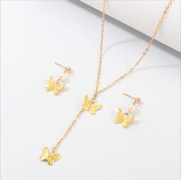 wild butterfly necklaces earring jewelry sets gsfs028 fashion women gift earrings necklace set, Silver
wild butterfly necklaces earring jewelry sets gsfs028 fashion women gift earrings necklace set, Silver