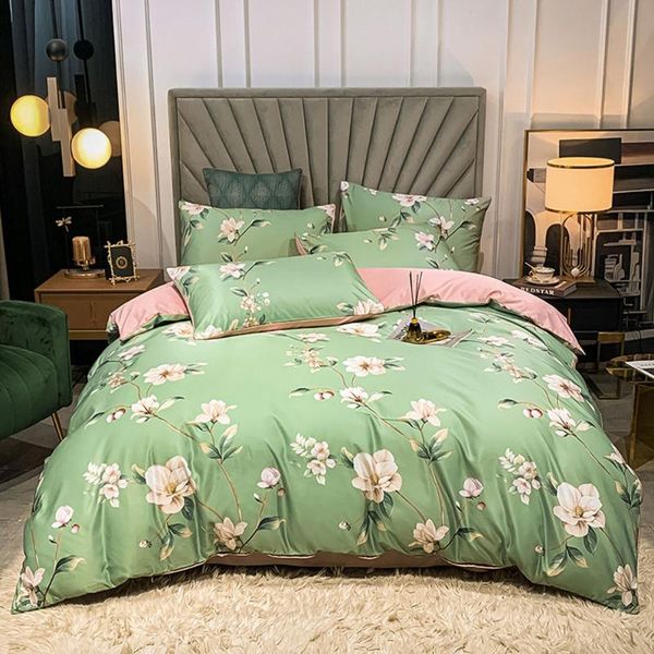 bedding sets svetanya green pastoral flowers printed set linens pillowcase sheet duvet cover size polyester satin
bedding sets svetanya green pastoral flowers printed set linens pillowcase sheet duvet cover size polyester satin