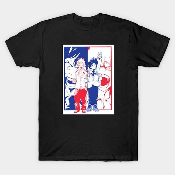 women's t-shirt my hero academia casual t shirts short sleeve tees, White
women's t-shirt my hero academia casual t shirts short sleeve tees, White
