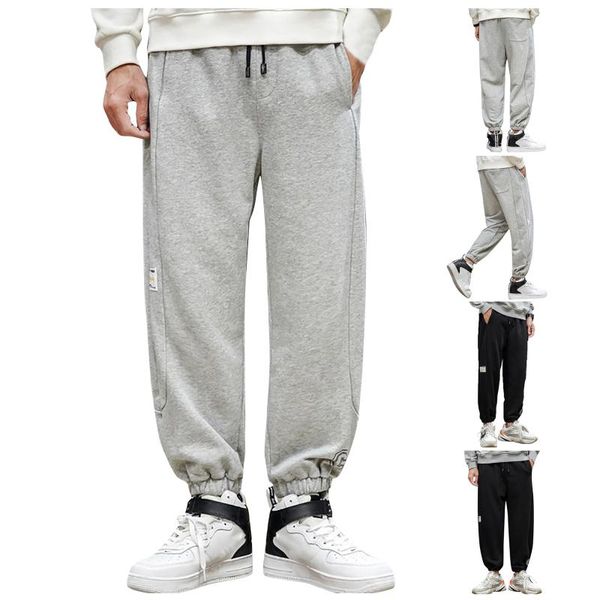 men's pants mens joggers casual solid elasticity jogging gym trousers loose fitness sportswear jogger track pants#g37, Black
men's pants mens joggers casual solid elasticity jogging gym trousers loose fitness sportswear jogger track pants#g37, Black