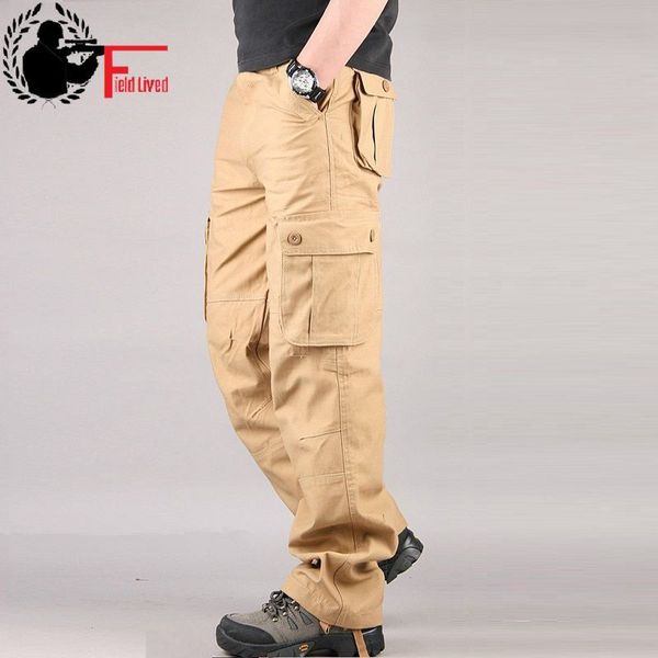 42 44 plus size men's cargo pants casual men pant multi pocket military overall straight male combats long trousers 210518, Black
42 44 plus size men's cargo pants casual men pant multi pocket military overall straight male combats long trousers 210518, Black