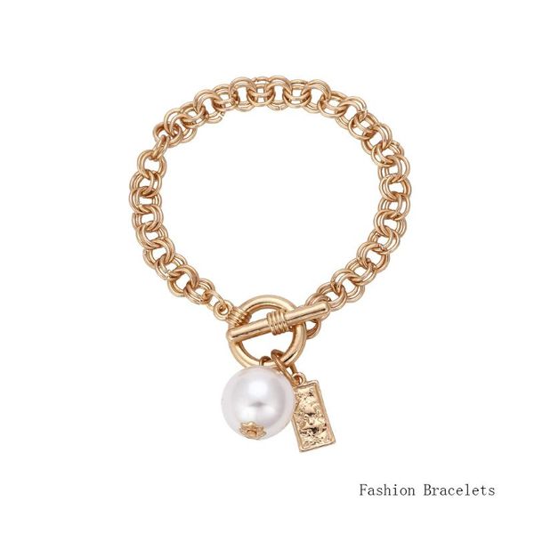 charm bracelets femme bracelet hollow pearl hip hop gold color jewelry gift metal accessories for women ship, Golden;silver
charm bracelets femme bracelet hollow pearl hip hop gold color jewelry gift metal accessories for women ship, Golden;silver