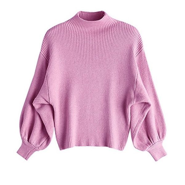 fashion autumn and winter ladies turtleneck pullover thick pink sweater women white loose bat sleeve knittedwear pull femme 210604, White;black
fashion autumn and winter ladies turtleneck pullover thick pink sweater women white loose bat sleeve knittedwear pull femme 210604, White;black