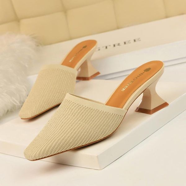 korean fashion daily lazy thick heel slippers wool square head simple and versatile casual women high, Black
korean fashion daily lazy thick heel slippers wool square head simple and versatile casual women high, Black