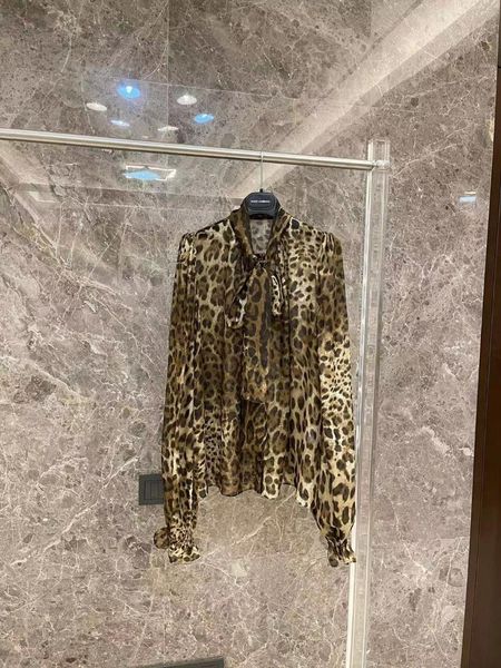 women's blouses & shirts 2021 shirt women spring and summer leopard print retro luxury silk fashion lace trend, White
women's blouses & shirts 2021 shirt women spring and summer leopard print retro luxury silk fashion lace trend, White