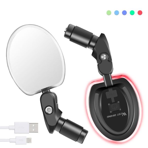 bike groupsets west biking bicycle bar end mirror with led light cycling rearview sight reflector adjustable left right
bike groupsets west biking bicycle bar end mirror with led light cycling rearview sight reflector adjustable left right