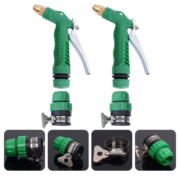 2pcs garden water sprayer car wash washing nozzle with connectors watering equipments
2pcs garden water sprayer car wash washing nozzle with connectors watering equipments