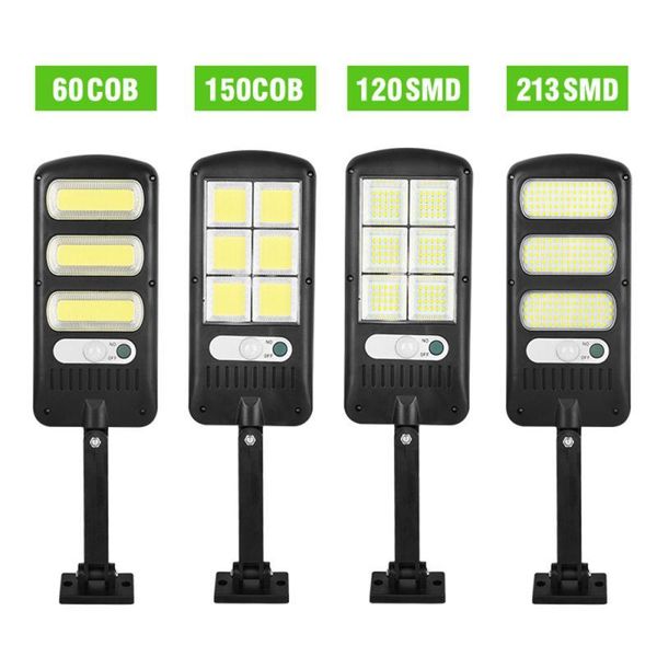solar lamps 120smd/213smd/60cob/150cob led street lights outdoor security light wall lamp waterproof pir motion sensor smart
solar lamps 120smd/213smd/60cob/150cob led street lights outdoor security light wall lamp waterproof pir motion sensor smart