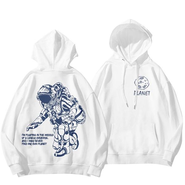 men's hoodies & sweatshirts astronaut printed white couple men women hip hop casual streetwear loose pullover oversize 6xl, Black
men's hoodies & sweatshirts astronaut printed white couple men women hip hop casual streetwear loose pullover oversize 6xl, Black