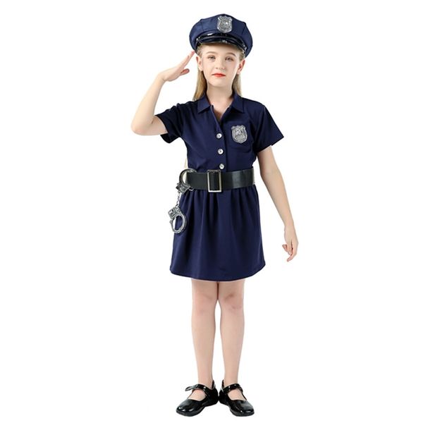 halloween children's costume 61 girls dress short sleeved skirt cosplay cute police uniform, Black;red
halloween children's costume 61 girls dress short sleeved skirt cosplay cute police uniform, Black;red