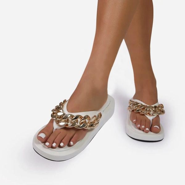 slippers ins summer women shoes woman metal chain soft comfort beach female footwear plus size chanclas mujer, Black
slippers ins summer women shoes woman metal chain soft comfort beach female footwear plus size chanclas mujer, Black