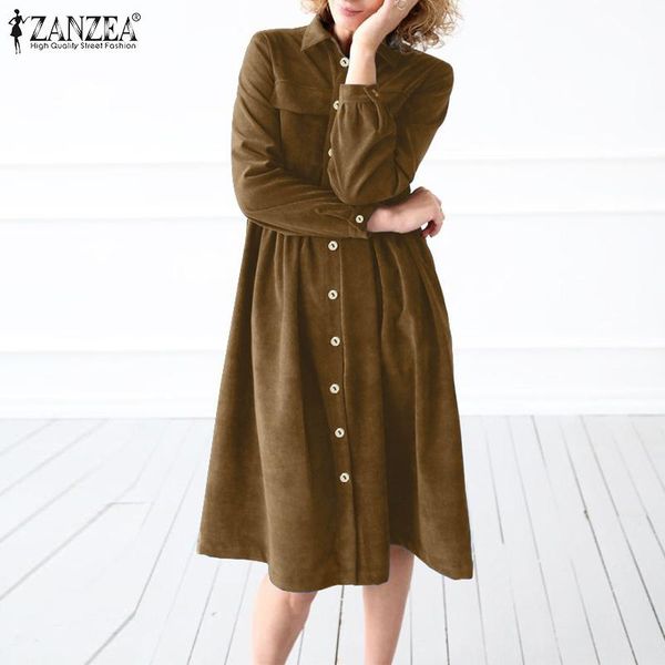 casual dresses 2022 kaftan corduroy shirt dress women sundress long sleeve knee length vestidos female button pleated robe femme, Black;gray
casual dresses 2022 kaftan corduroy shirt dress women sundress long sleeve knee length vestidos female button pleated robe femme, Black;gray