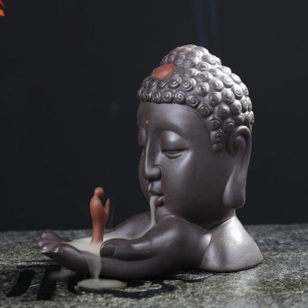 with 10cones incense cones backflow burner buddha head holder home decor ceramic buddhist censer fragrance lamps
with 10cones incense cones backflow burner buddha head holder home decor ceramic buddhist censer fragrance lamps