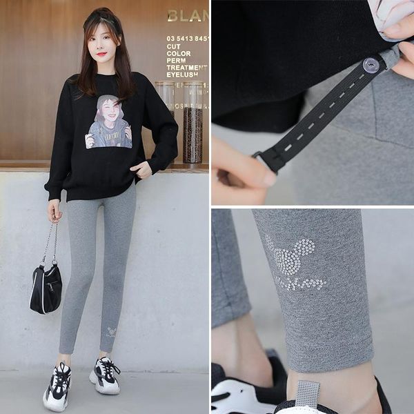 0223# maternity pants spring autumn cartoon support abdomen elastic waist belly fashion leggings bottoms, White
0223# maternity pants spring autumn cartoon support abdomen elastic waist belly fashion leggings bottoms, White
