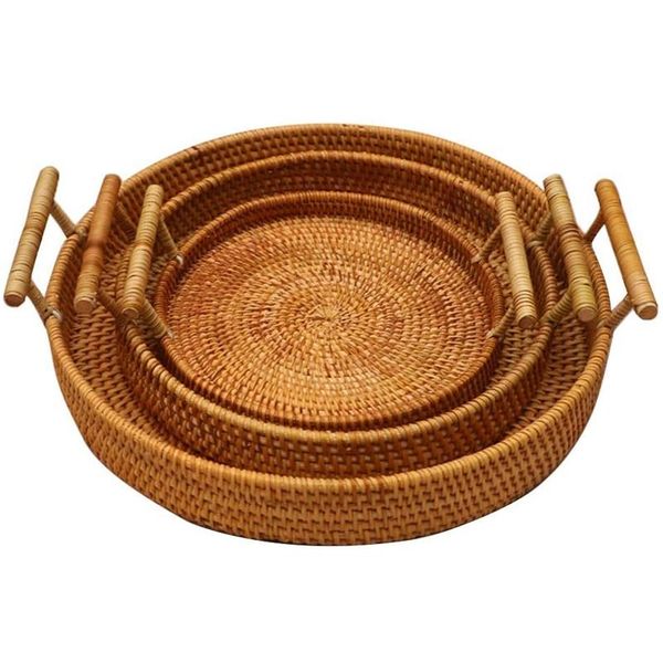 storage baskets 3pcs rattan picnic basket portable binaural snack fruit and vegetable
storage baskets 3pcs rattan picnic basket portable binaural snack fruit and vegetable