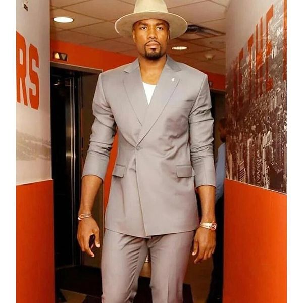 costume homme 2 pieces grey men suit for business wedding smart casual simple men's tuxedos elegant suits(jacket+pant) suits & blazers, White;black
costume homme 2 pieces grey men suit for business wedding smart casual simple men's tuxedos elegant suits(jacket+pant) suits & blazers, White;black